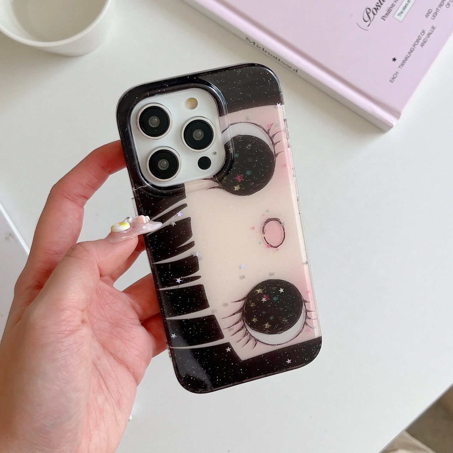 Artistic Cosmic Texture Designer iPhone Case – Mobizzio