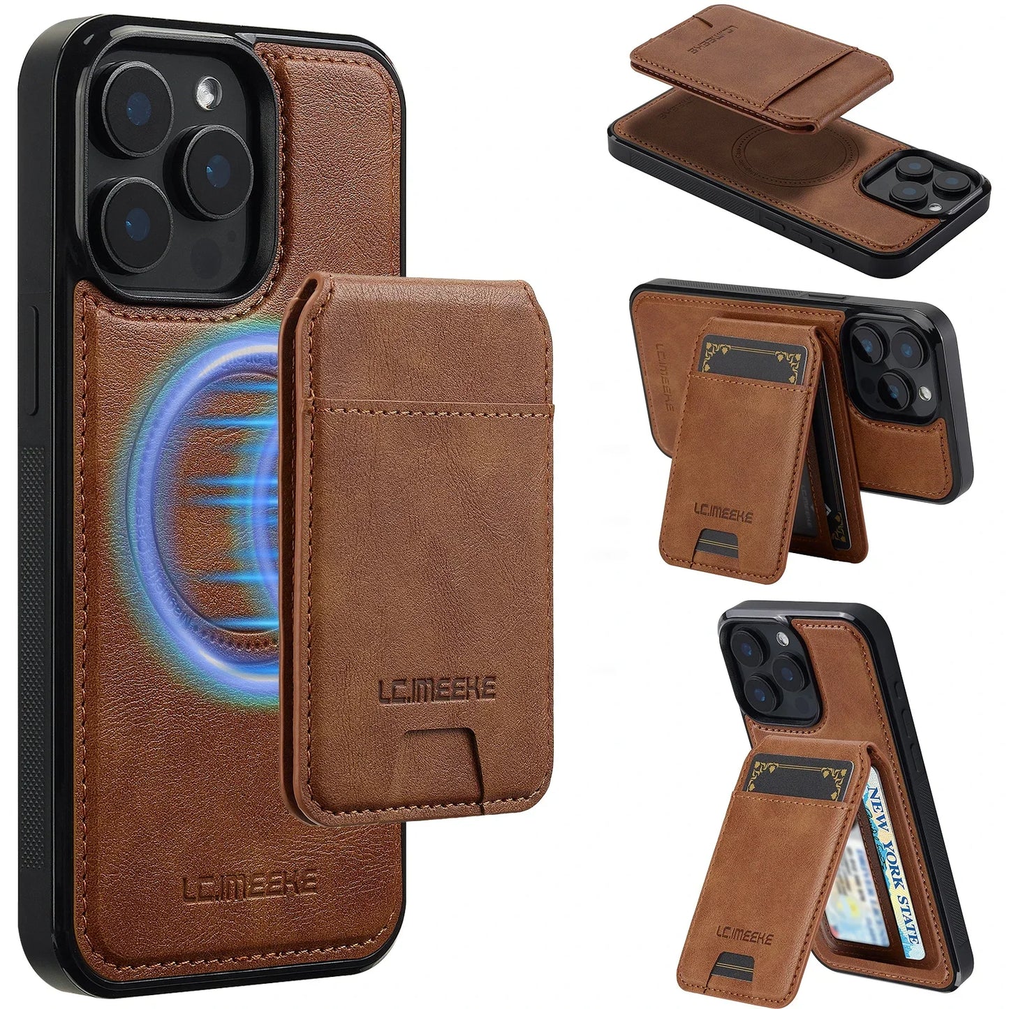 Detachable Magnetic Wallet iPhone Case – Mobizzio