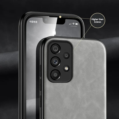 Magnetic Leather Case For Samsung Galaxy S25 S24 A54 A53 5G A52 A55 A56 S23 S22 Ultra S21 S20 FE Plus Cover Support Car Mount