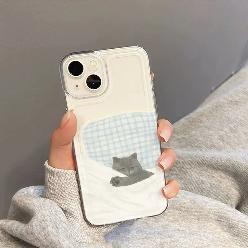 Art Sketch Cat iPhone Case – Mobizzio