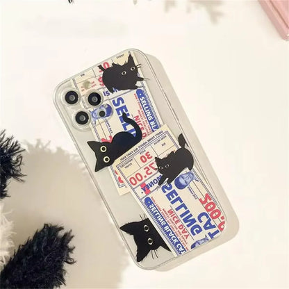 Art Sketch Cat iPhone Case – Mobizzio