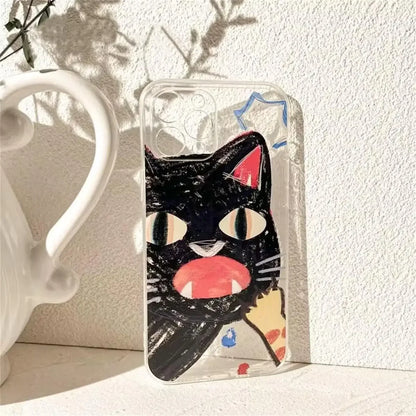 Art Sketch Cat iPhone Case – Mobizzio