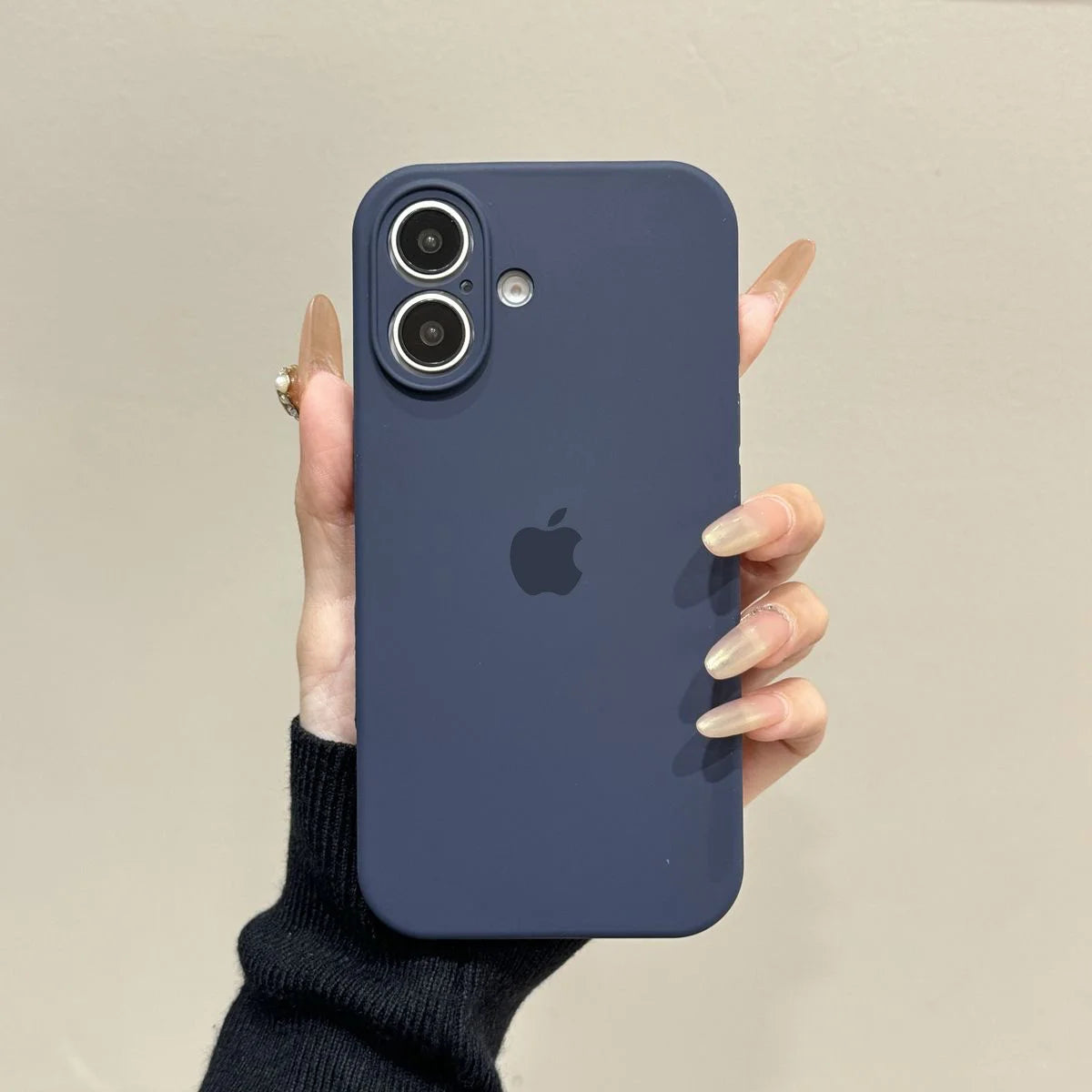 Original Liquid Silicone Phone Case For iPhone 16 15 13 12 14 Pro Max Apple Cases For iPhone 13 12 14 15 16 Plus Full Logo Cover