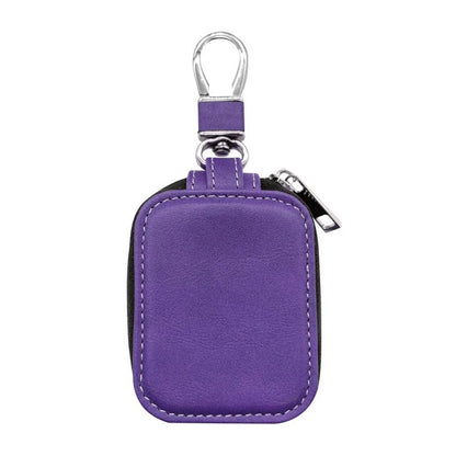 Universal Luxury Shockproof Zipper PU Leather Wireless Earphone Cover Case Fit for Airpods Earbuds Protection Sheath Classical
