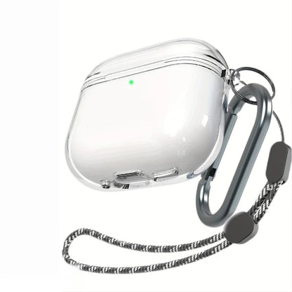 Funda For AirPods Pro 2 Case With Cleaner Pen Soft TPU Protective Cases For Apple AirPods 4 3 2 1 Pro2 Generation With Lanyard