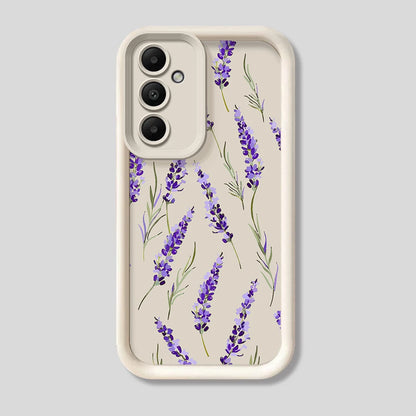 Little tulip Phone Case for Samsung Galaxy A25 A35 A15 A51 A55 A51 A71 A72 A73 A52 A52s A53 A54 4G 5G Soft Copa
