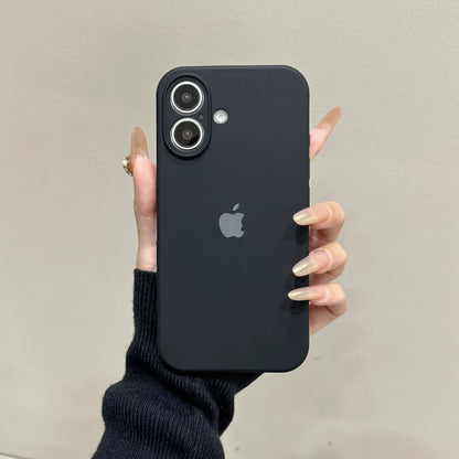 Original Liquid Silicone Phone Case For iPhone 16 15 13 12 14 Pro Max Apple Cases For iPhone 13 12 14 15 16 Plus Full Logo Cover