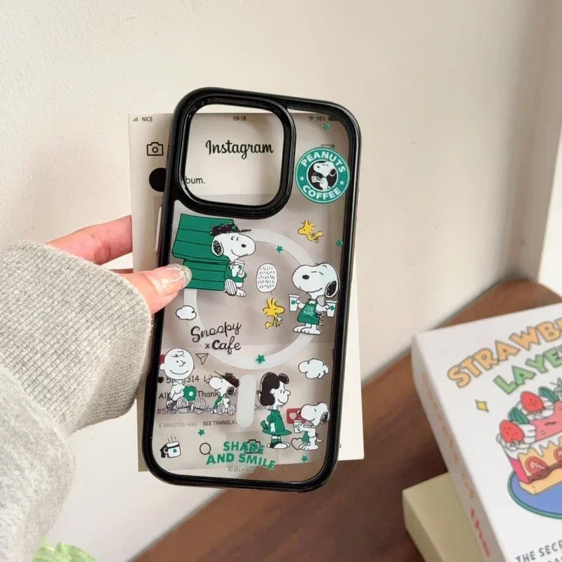 Cute Cartoon Sticker Art iPhone Case – Mobizzio