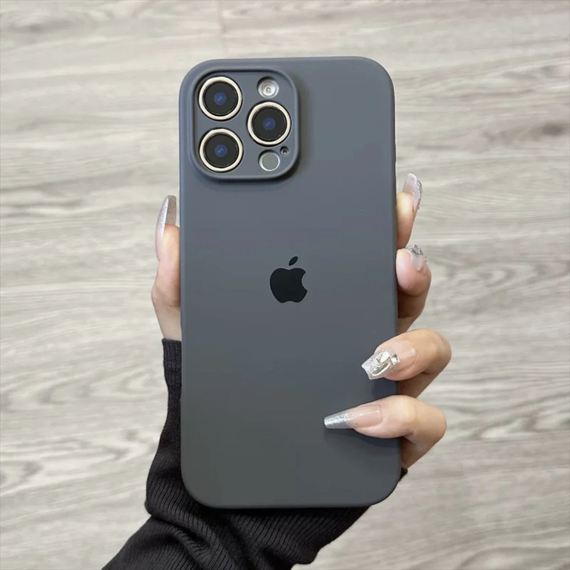 Original Liquid Silicone Phone Case For iPhone 16 15 13 12 14 Pro Max Apple Cases For iPhone 13 12 14 15 16 Plus Full Logo Cover