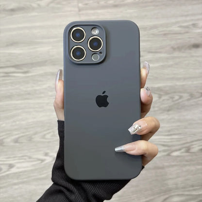 Original Liquid Silicone Phone Case For iPhone 16 15 13 12 14 Pro Max Apple Cases For iPhone 13 12 14 15 16 Plus Full Logo Cover