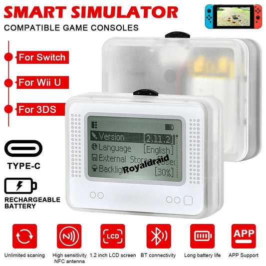 NEW Improve Gaming Experience Game Simulator Infinite Card Swipe Smart For Amiibo Emulator Universal For Switch 3DS Wii U Access