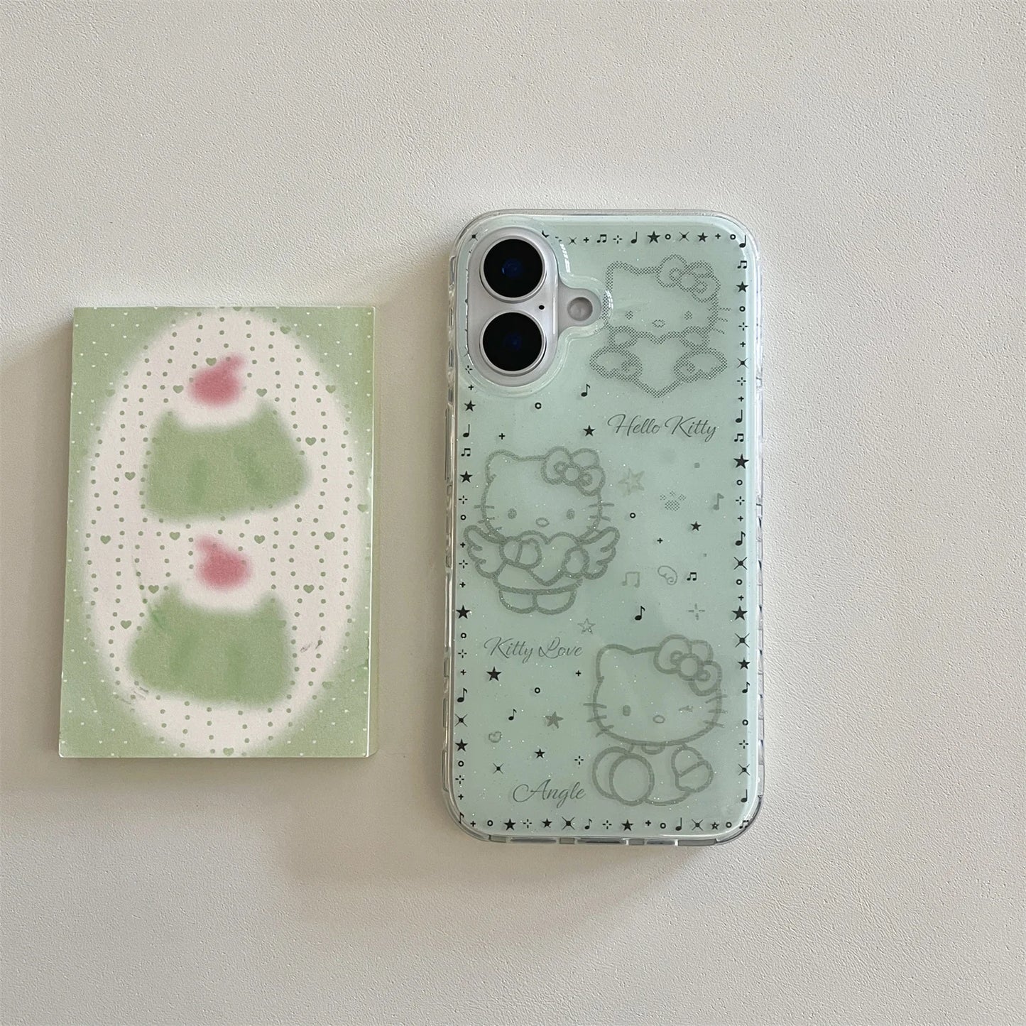 Cat phone case hello kitty With luxury imitation diamonds and glitter for iPhone 16 15 14 13Pro Max bumper Protective Shockproof