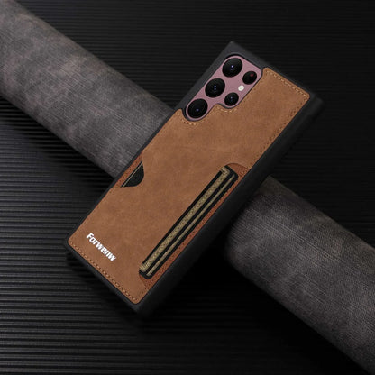 Retro Card Leather Phone Case – Mobizzio