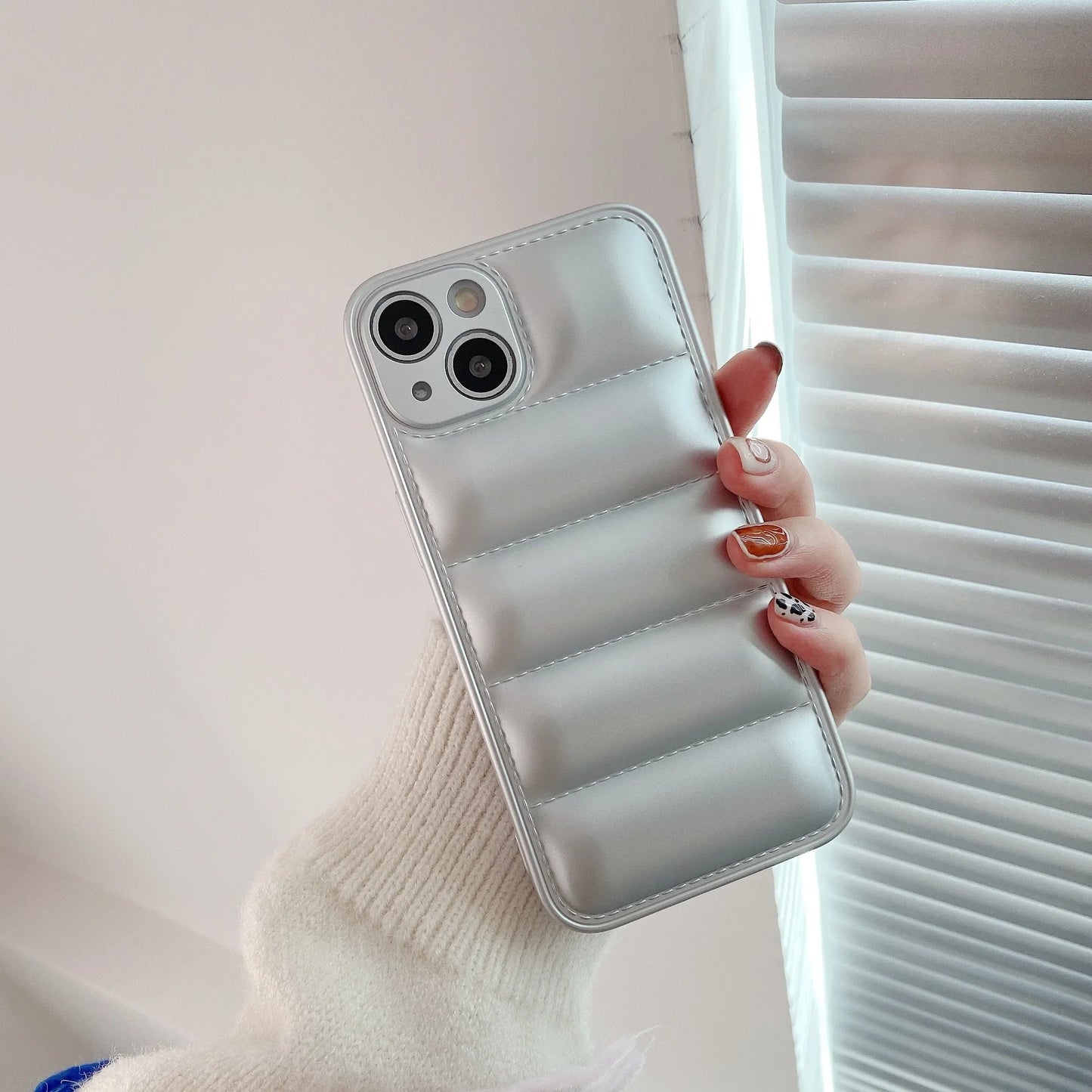 Puffer Style Luxury iPhone Case – Mobizzio