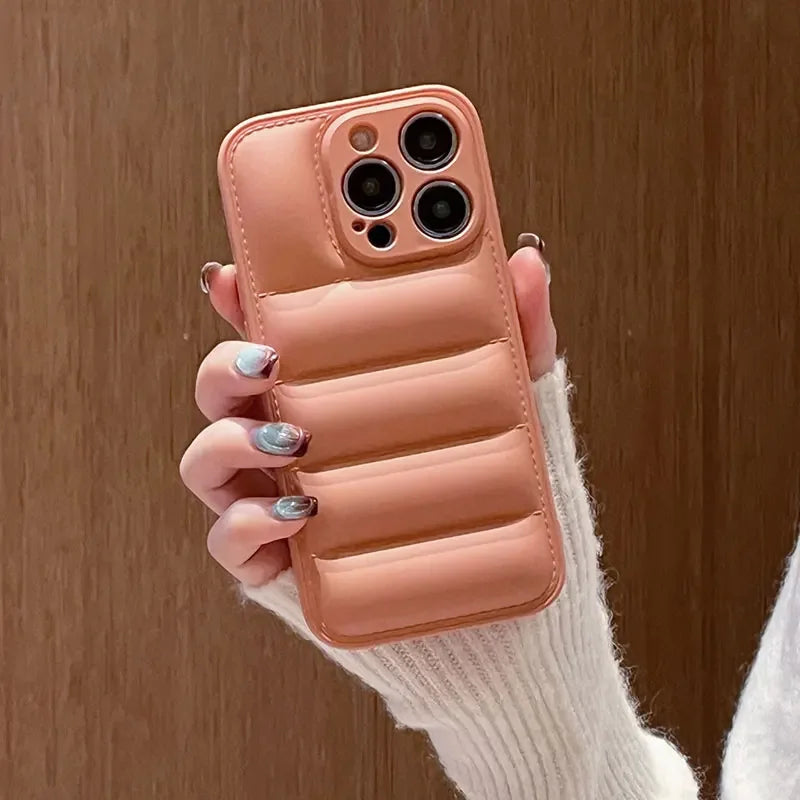 Puffer Style Luxury iPhone Case – Mobizzio