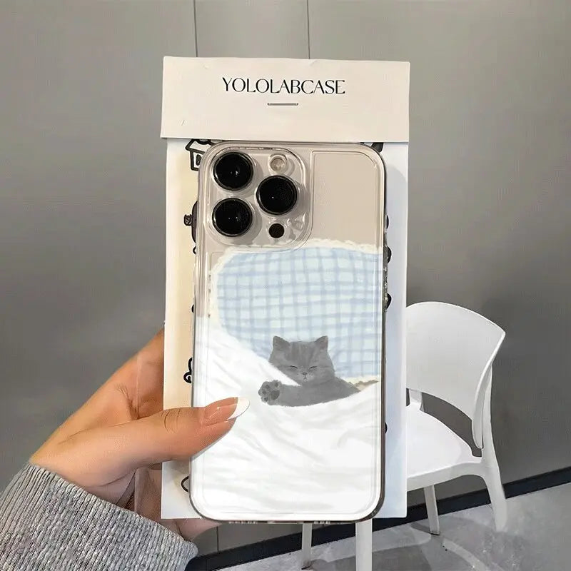 Art Sketch Cat iPhone Case – Mobizzio