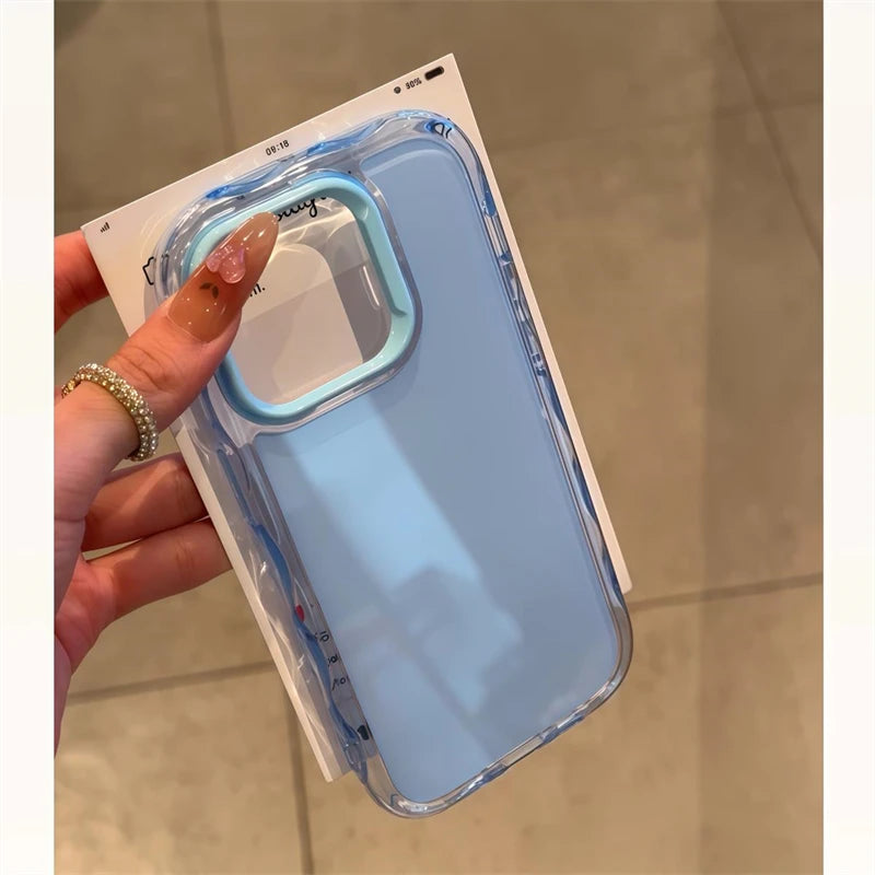 Luxury Jelly Candy Shockproof Case for iPhone 17 Air 16 15 14 Plus 13 12 11 Pro Max Soft Hit Color Bumper Armor Aesthetic Cover