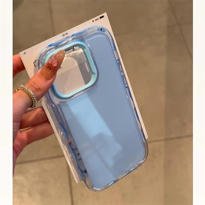 Luxury Jelly Candy Shockproof Case for iPhone 17 Air 16 15 14 Plus 13 12 11 Pro Max Soft Hit Color Bumper Armor Aesthetic Cover