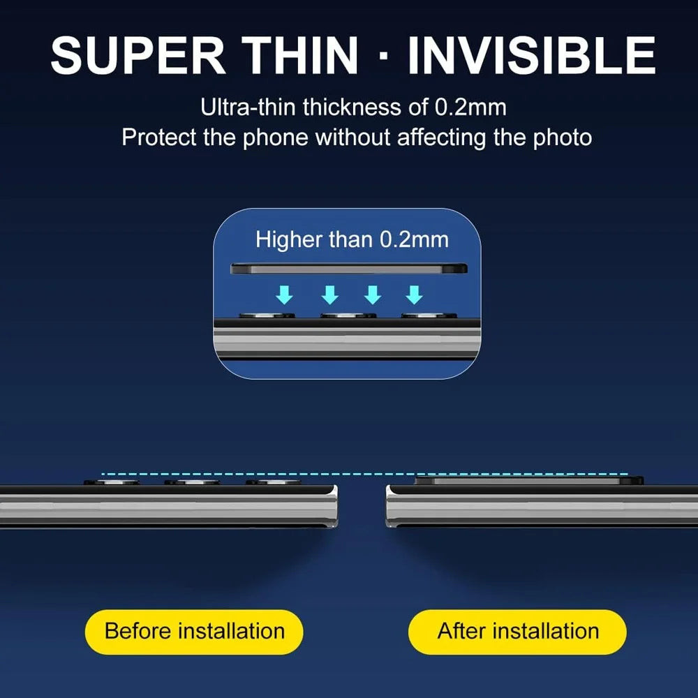 3PCS Camera Protector For Samsung Galaxy S25 S24 S23 Ultra S22 S21 Plus Camera Lens Film Samsung S25 S24 FE Cameras Glass