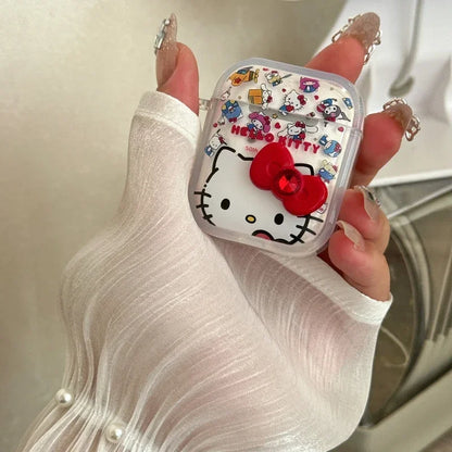 Cute Bow Accent Designer AirPods Case – Mobizzio